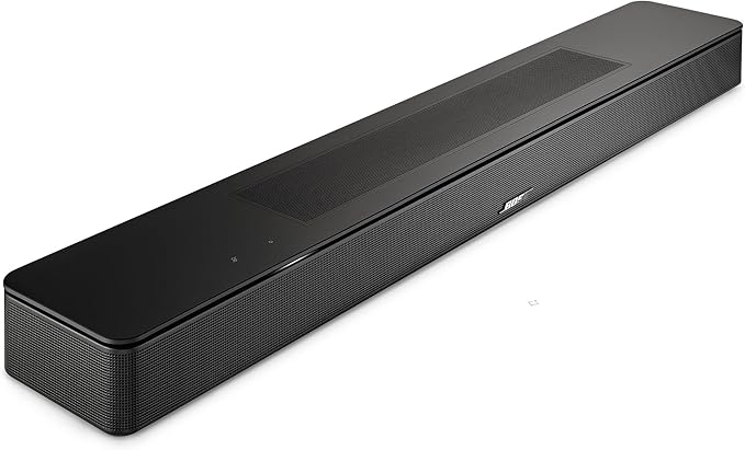 Bose Smart Dolby Atmos Soundbar, Soundbar-Lautsprecher mit Bluetooth mit integrierter Amazon Alexa-Sprachsteuerung und Works with Google Assistant - Funktion, Schwarz